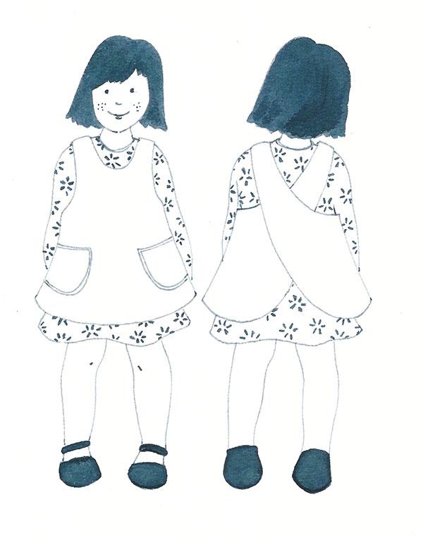 Childrens Artisan Apron Janet Clare