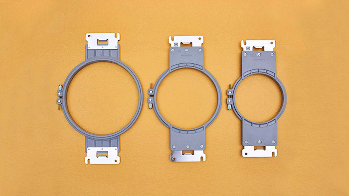 Babylock Round Embroidery Hoop Set and Frame Holder "C" ALRFS