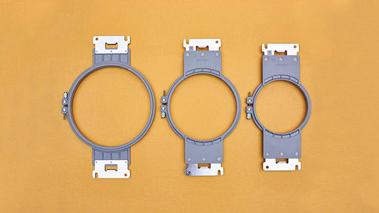 Babylock Round Embroidery Hoop Set and Frame Holder "C" ALRFS