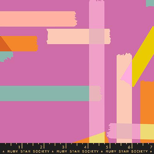 108" Washi Plus Geranium Ruby Star