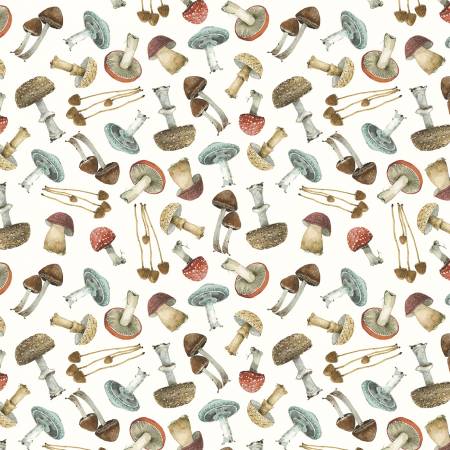 Season's Study Cream Mushrooms All Over