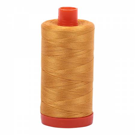 Aurifil Cotton 50wt 2140 Orange Mustard