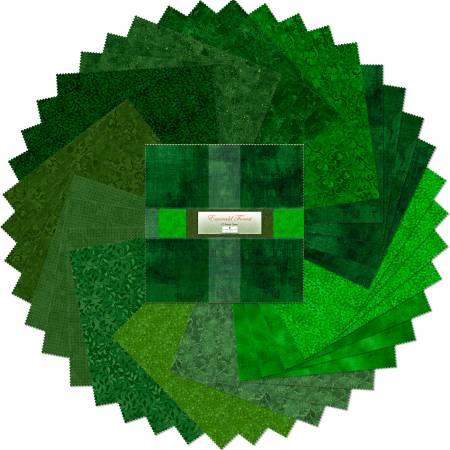 Emerald Forest || 10in Squares