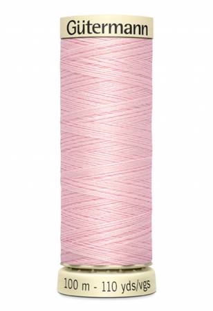Gutermann Petal Pink Sew-all Polyester All Purpose Thread 100m/110yds