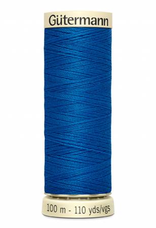 Gutermann Electric Blue Sew-all Polyester All Purpose Thread 100m/110yds