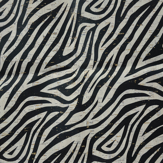 Cork Fabric 18x15 Zebra BPC 1016