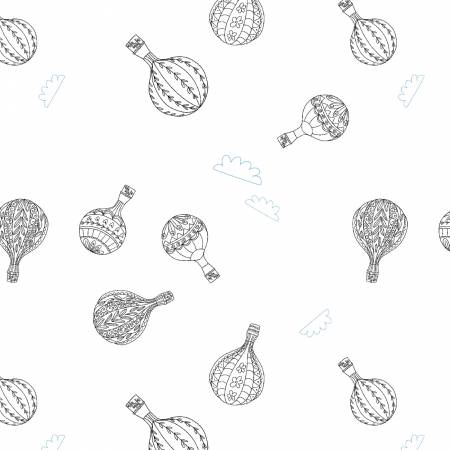 Lower The Volume || White || Hot Air Balloons