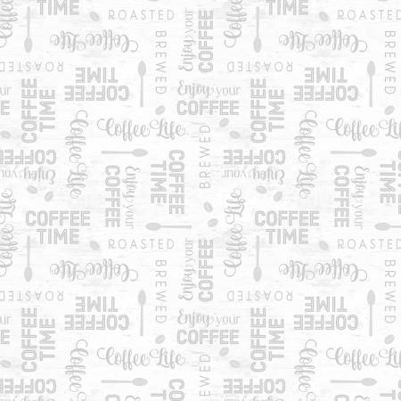 Words All Over White