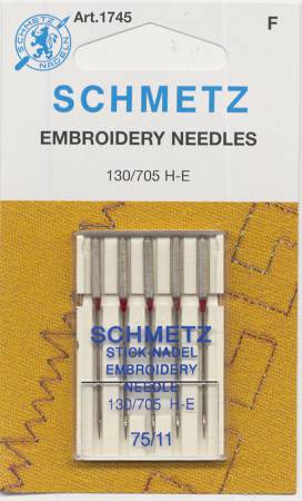 SCHMETZ 1745 Embroidery Needle 11/75