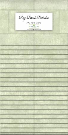 Dry Brush Pistachios || 2.5in Strips