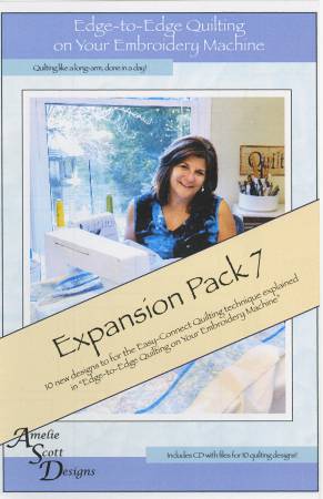 Edge to Edge Machine Embroidery Quilting Expansion Pack 7