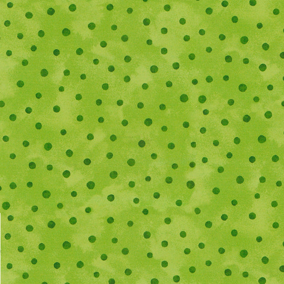 Who Let The Hogs Out Polka Dot Green