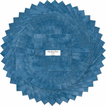 Dry Brush Denim - 10in Squares