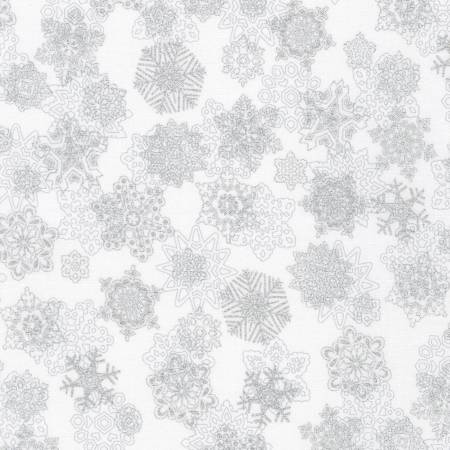 Holiday Flourish-Snow Flower Snowflakes Ice w/Metallic