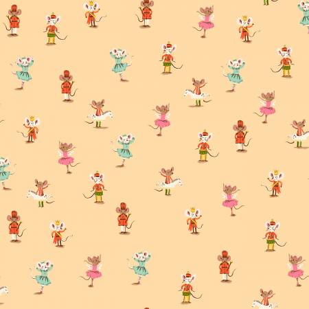 Studio Edit Peach Nutcracker Mice