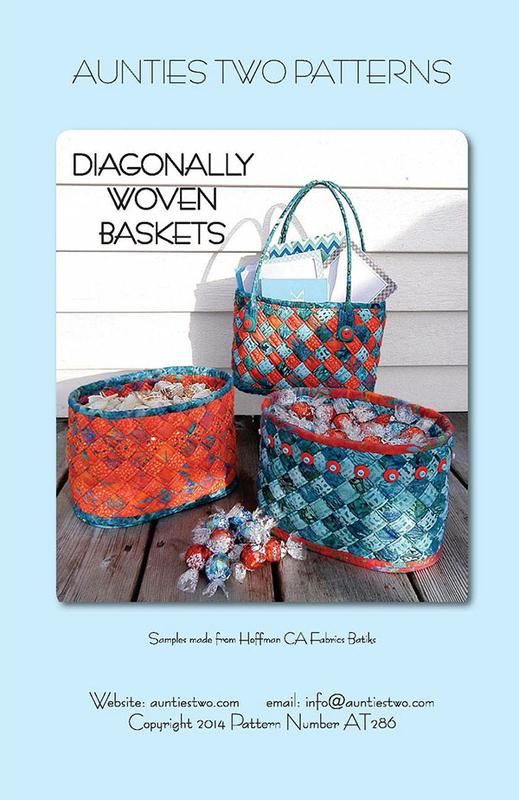 Diagonally Woven Baskets