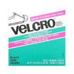 Velcro Black 3/4in (Sold by the yard)