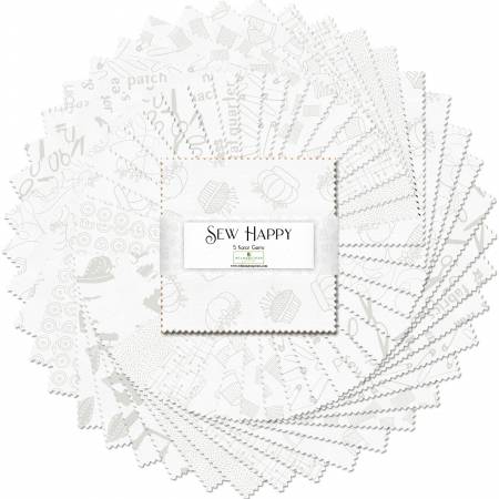 Sew Happy 5in Squares Essential 42pcs