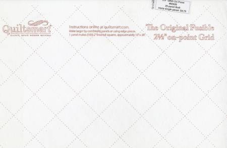 2-1/2in Grid On Point per yard