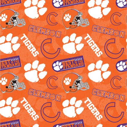 Clemson University Tone on Tone