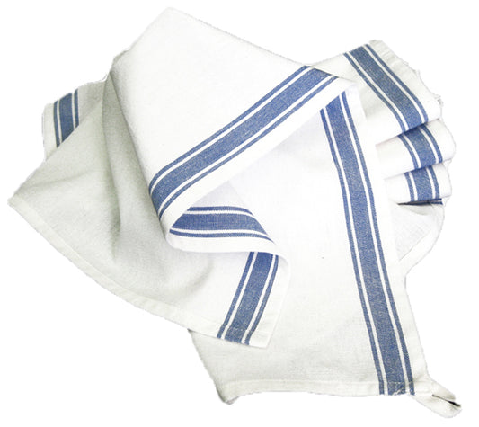 Vintage Striped Towel 3ct Blue