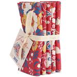 Jubilee FQB 5 fabrics 18 x 22in Red