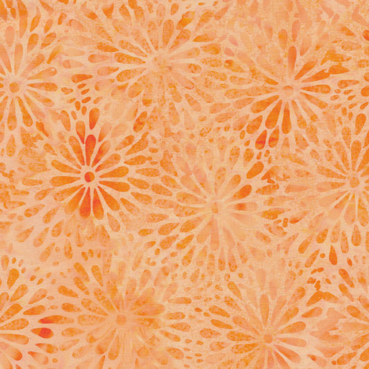 Round Petal Floral-Cantalope BE34-C1