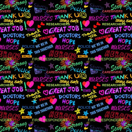 Thank You to Our Heroes PRC10349-BLA