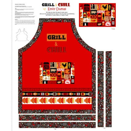 Grill & Chill 36" Apron Panel