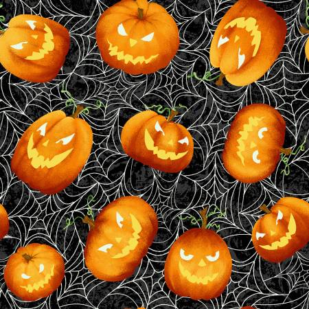 After Life Party Black/Orange Pumpkin Tossed