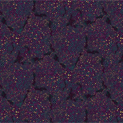 Shangri-La Abstract Tile Texture Purple