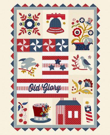 Old Glory Multi 36" x 42" Panel