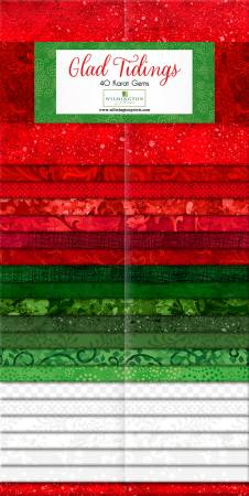 2-1/2in Strips, Karat Gems Glad Tidings, 40pcs