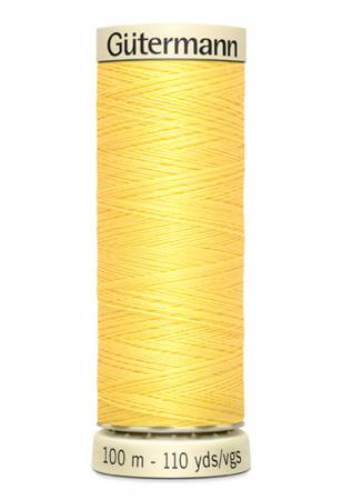 Gutermann Lemon Peel Sew-all Polyester All Purpose Thread 100m/110yds