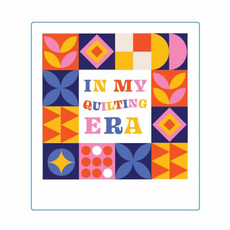 In My Quilting Era Sticker (1 sticker)