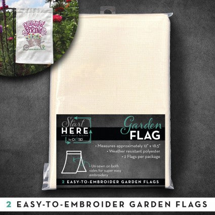 Garden Flag - Linen
