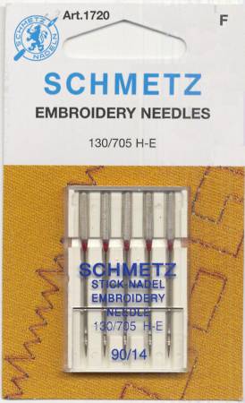 SCHMETZ 1720 Embroidery Needles 14/90