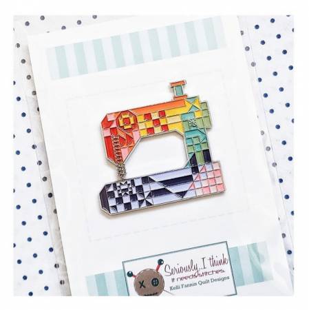 Stitch Happens Enamel Pin