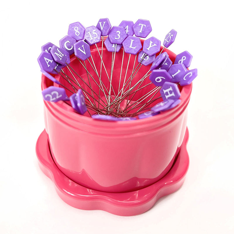 Magnetic Pin Cup F Fuchsia Lg