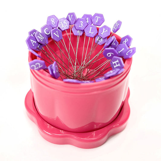 Magnetic Pin Cup F Fuchsia Lg