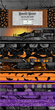 Moonlit Manor 2-1/2in Strips 40pcs JR