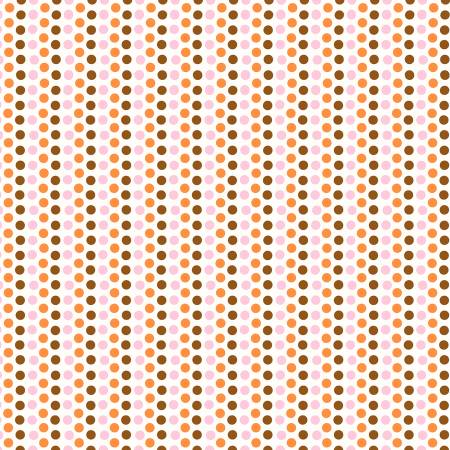 Studio Edit Pink & Orange Dots