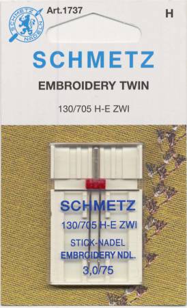SCHMETZ 1737 3.0-75 Twin Needle Embroidery