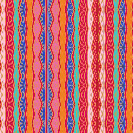 Fantasticats Orange Digital Geo Stripe