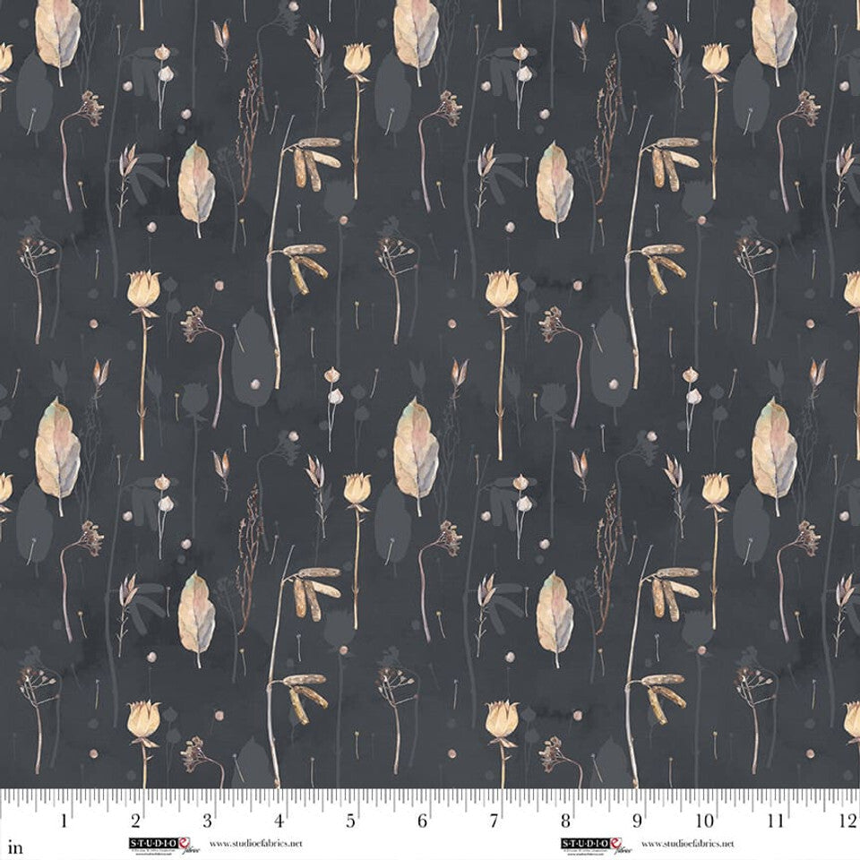 Hazy Shade of Winter Midnight Leaves