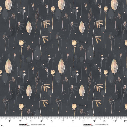 Hazy Shade of Winter Midnight Leaves