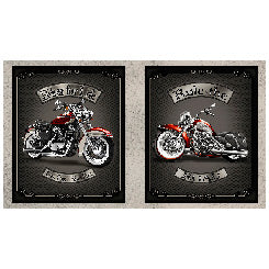 Ride Free Motorcycle Picture Patches Panel 28771-K