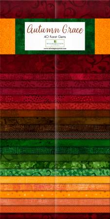 2-1/2in Strips, Karat Gems Autumn Grace, 40pcs