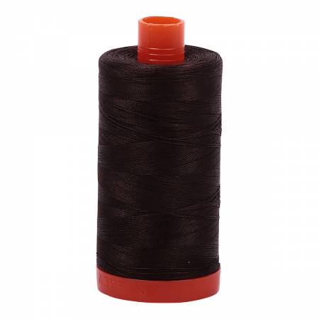 Aurifil Cotton 50wt 1130 Very Dark Bark