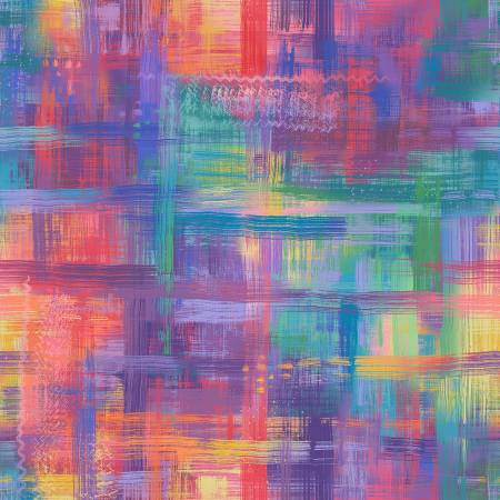 Colorfield Rainbow/Multi 108in Wideback